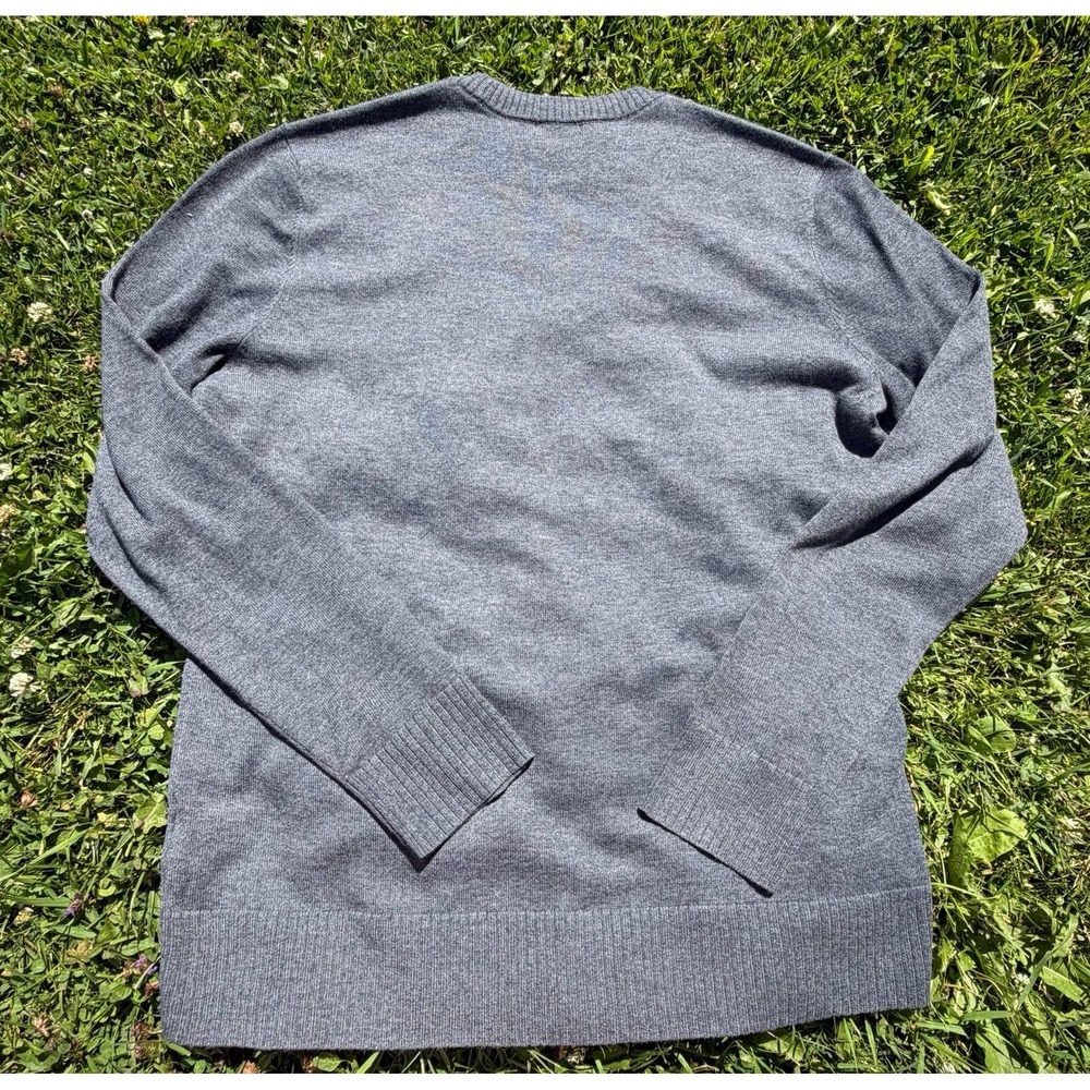 Smartwool Men's Gray Merino Wool Blend Crewneck Sweater Size Medium M - Picture 4 of 4